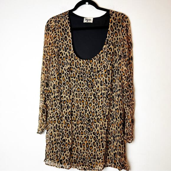 SZ S Show Me Your Mumu Cheetah Nakita Dress - Picture 3 of 10